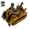  Product image 3 of the product “Sd.Kfz.2 Kettenkrad mit Figuren (ohne OVP) 1/6 ”