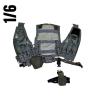  Artikelbild 3 des Artikels “1:6 Tactical Body Vest (OG) with Holster “