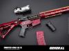  Product image 3 of the product “Modified Miad AR-15 Assault Rifle (Red) mit Case 1/6 ”