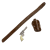  Product image 3 of the product “Western Holster with Colt 1/6 ”