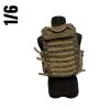 Product image 3 of the product “1:6  Tactical Vest Tan (Detailed) ”