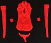  Product image 3 of the product “Sexy Female Cheongsam Set (Red) ”