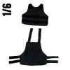  Product image 3 of the product “Tactical Vest Black Set of 4 1/6 ”