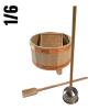  Product image 3 of the product “Waschwanne mit Brett aus Holz 1:6 ”