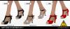  Product image 4 of the product “High Heels High Heels - silver/glitter Kunst-Leder 1/6 ”