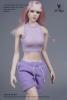  Product image 4 of the product “Female Cool Street Fashion Sports Style Set (Purple) 1:6 ”