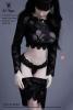  Artikelbild 4 des Artikels “Female High-Bounce Wrap Chest Bag Buttocks Skirt Set (Black) 1:6 “
