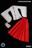  Product image 4 of the product “Female Traditional Japanese Suit Set (Red) 1/6 ”
