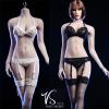  Product image 4 of the product “1/6 Female Lace Lingerie Set black ”