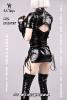  Artikelbild 4 des Artikels “Female Gothic Skinny Leather Suit Set (Black) 1:6 “
