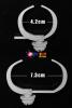  Artikelbild 5 des Artikels “Action Figure Display Stand 30cm (Metal-White) Flex  1:6 “