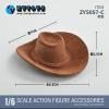  Artikelbild 5 des Artikels “Cowboy Hat flocked brown 1/6 “