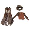  Product image 6 of the product “Assasins Flexible Hooded Redingote Robe (Brown) 1/6 ”