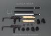  Product image 6 of the product “Ninja Mila Ltd 200pcs black Kunoichi Figur Alice ”