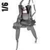  Artikelbild 6 des Artikels “Halo Fallschirm grau mit Schirm 1:6 “