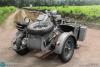  Product image 7 of the product “German Zündapp KS 750 Motorcycle with sidecar (Gray) - in 1/6 scale ”