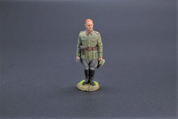 Base WW2 Painted Diecast Metal THOMAS GUNN SS068A German Soldier Crouched Down 
