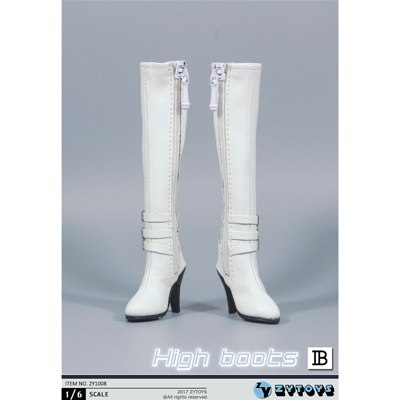 Product image of the product “white female Boots 1/6 ”
