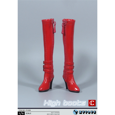 Product image of the product “red female Boots 1/6 ”