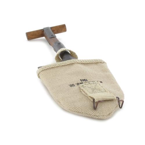 Artikelbild des Artikels “M10 Shovel with Pouch Metal Holz 1:6 “