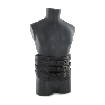 Product image of the product “Leather Abdomen Belt (Black) ”