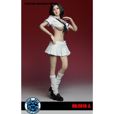 Artikelbild des Artikels “1:6 Battle Damaged Female School Uniform Set (White) “