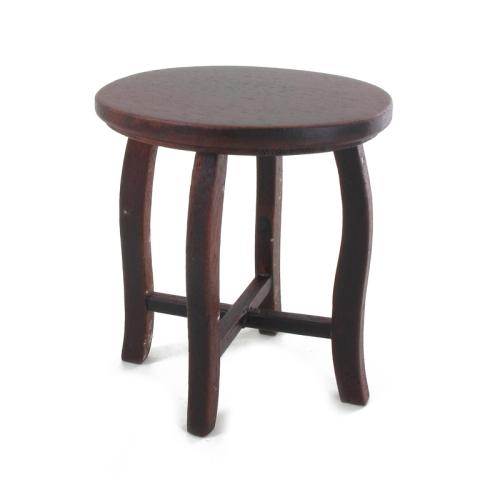 Artikelbild des Artikels “Hocker Braun aus Holz 1/6 “