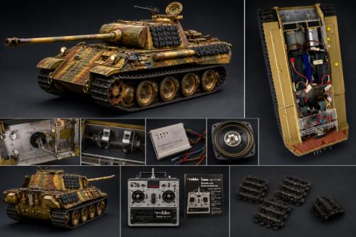 Artikelbild des Artikels “Panther G 1:10 RC Metallmodell – Einzelstück “