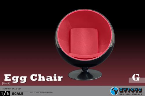 Artikelbild des Artikels “1:6 Egg Chair (Black) “