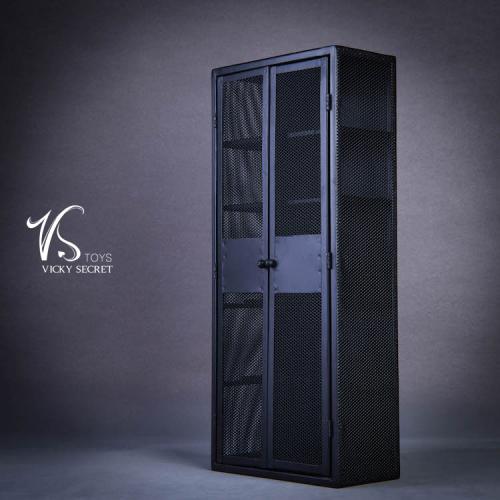 Product image of the product “cabinet  in metal  (black) 1/6 ”