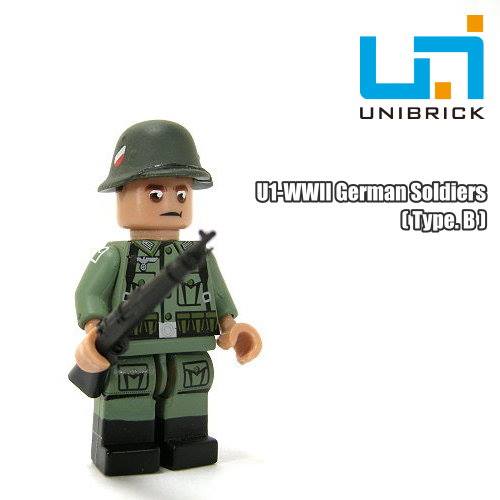 Artikelbild des Artikels “Unibrick Landser Figur mit K98 “