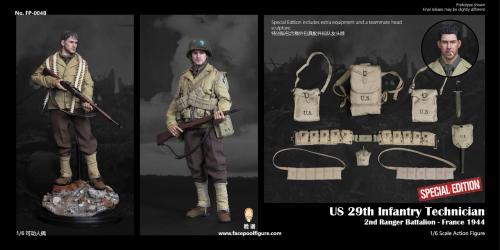 Artikelbild des Artikels “1:6 2nd Ranger Battalion France 1944 - US 29th Infantry Technician (Special Edition) “