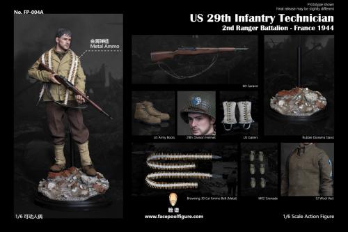Artikelbild des Artikels “1:6 2nd Ranger Battalion France 1944 - US 29th Infantry Technician (Standard Edition) “
