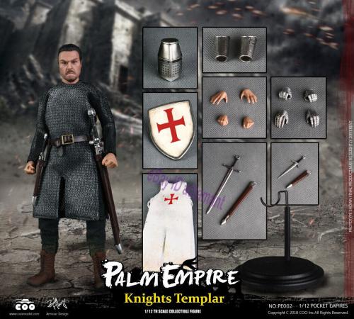 Artikelbild des Artikels “1:12 PALM EMPIRES - Templar Knight Figure “