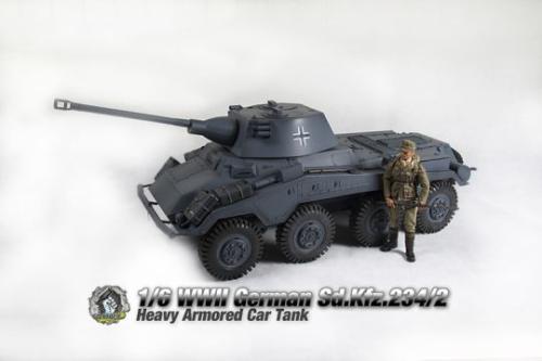 Artikelbild des Artikels “Sd.Kfz.234-2 (Panzer Grau) PUMA 1:6 Metal “