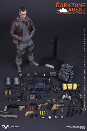 Product image of the product “1/6 Scale The Darkzone Agent ”