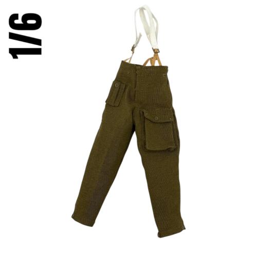 Product image of the product “M37 British, BDU Uniform with Suspenders  1/6 ”