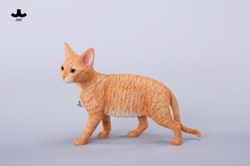 Product image of the product “1/3 Scale Devon Rex Cat (Orange) ”