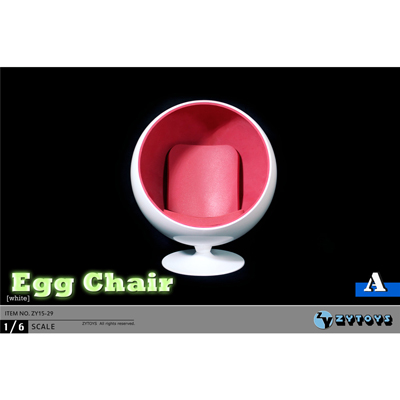 Artikelbild des Artikels “1:6 Egg Chair (White) “
