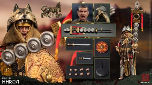 Artikelbild des Artikels “1/12 Imperial Legion-Roman Team flagman Bearer “