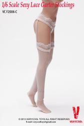 Product image of the product “Garter Lace Stockings with Briefs white ”