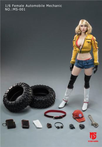 Artikelbild des Artikels “Sear Man : 1:6 Female Automobile Mechanic Action Figure “