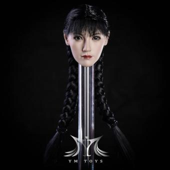 Product image of the product “Asian Head B im Maßstab 1:6 (wheat-colored skin) ”