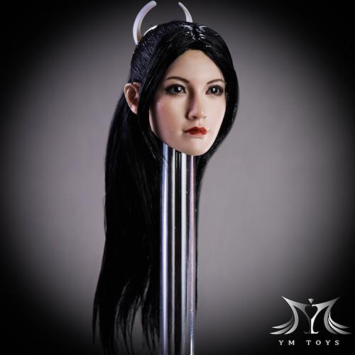 Product image of the product “Asian Head B im Maßstab 1:6 (wheat-colored skin) ”