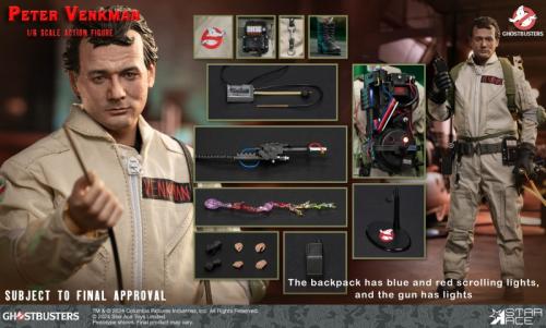 Product image of the product “1/6 scale -Ghostbusters - Peter Venkman Collectible Action Figure ”