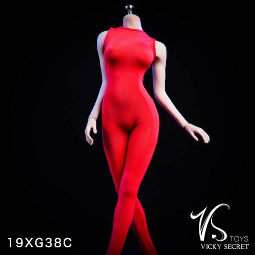 Product image of the product “1/6 Scale Body ärmellos, Clothes Set Red ”