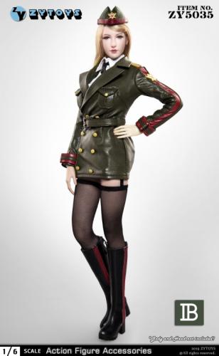 Artikelbild des Artikels “1:6 Sexy Military Uniform Set (Olive Drab) “