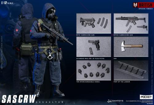 Product image of the product “1/12  SAS CRW Assaulter   Fully articulated ”