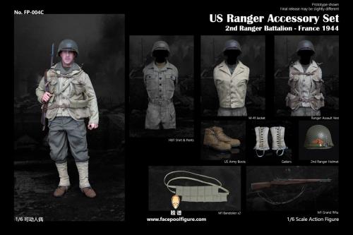 Artikelbild des Artikels “1:6 2nd Ranger Battalion France 1944 - US Ranger Accessory Set “