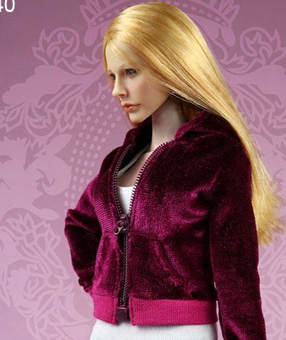 Product image of the product “Velour Jacke mit Logo 1/6 ”